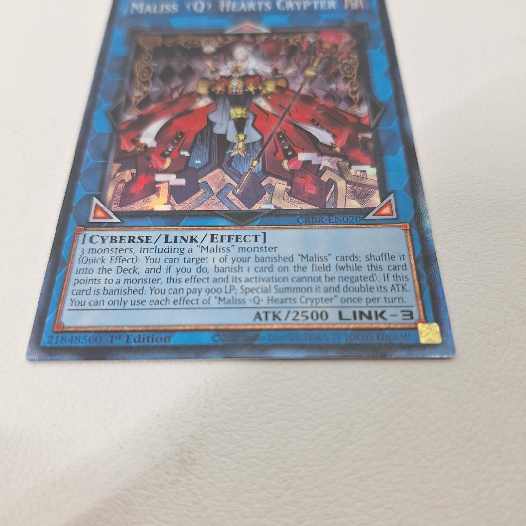 EU版 マリスクイーンハーツオブクリプター 25thシークレット 遊戯王
