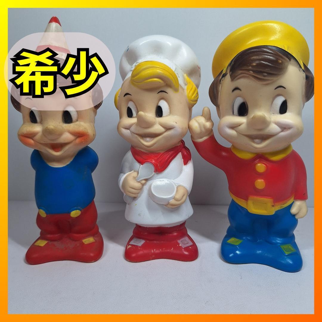 ■ケロッグ ビンテージ フィギュア 3体 アメリカ アメトイ ソフビ 1970年 70s ポップ スナップ クラックル ケロック d801