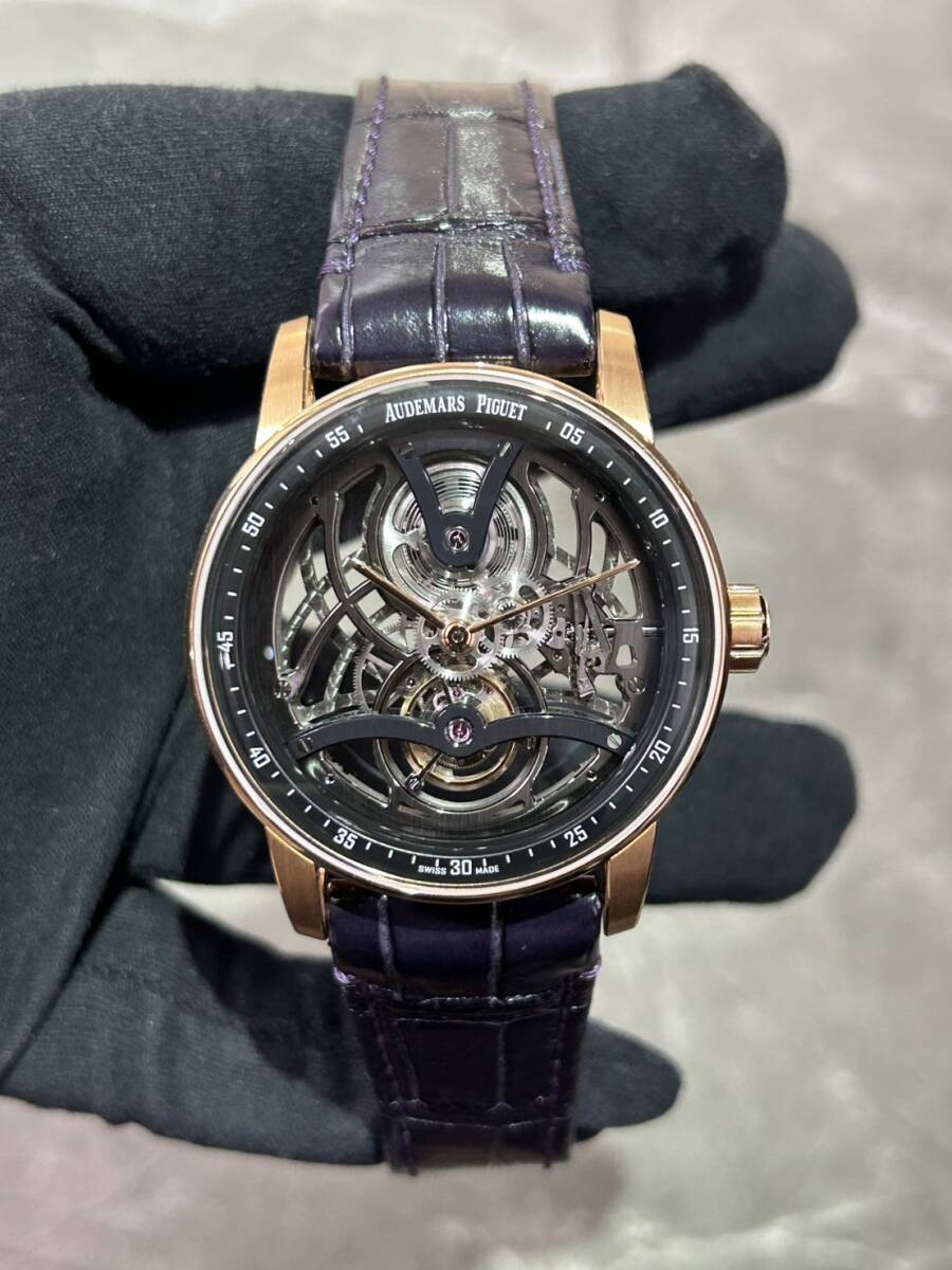 AUDEMARS PIGUET(オーデマピゲ) CODE11.59 トゥールビヨン オープンワーク【2021年9月印】【中古美品】【26600OR.OO.D002CR.01】