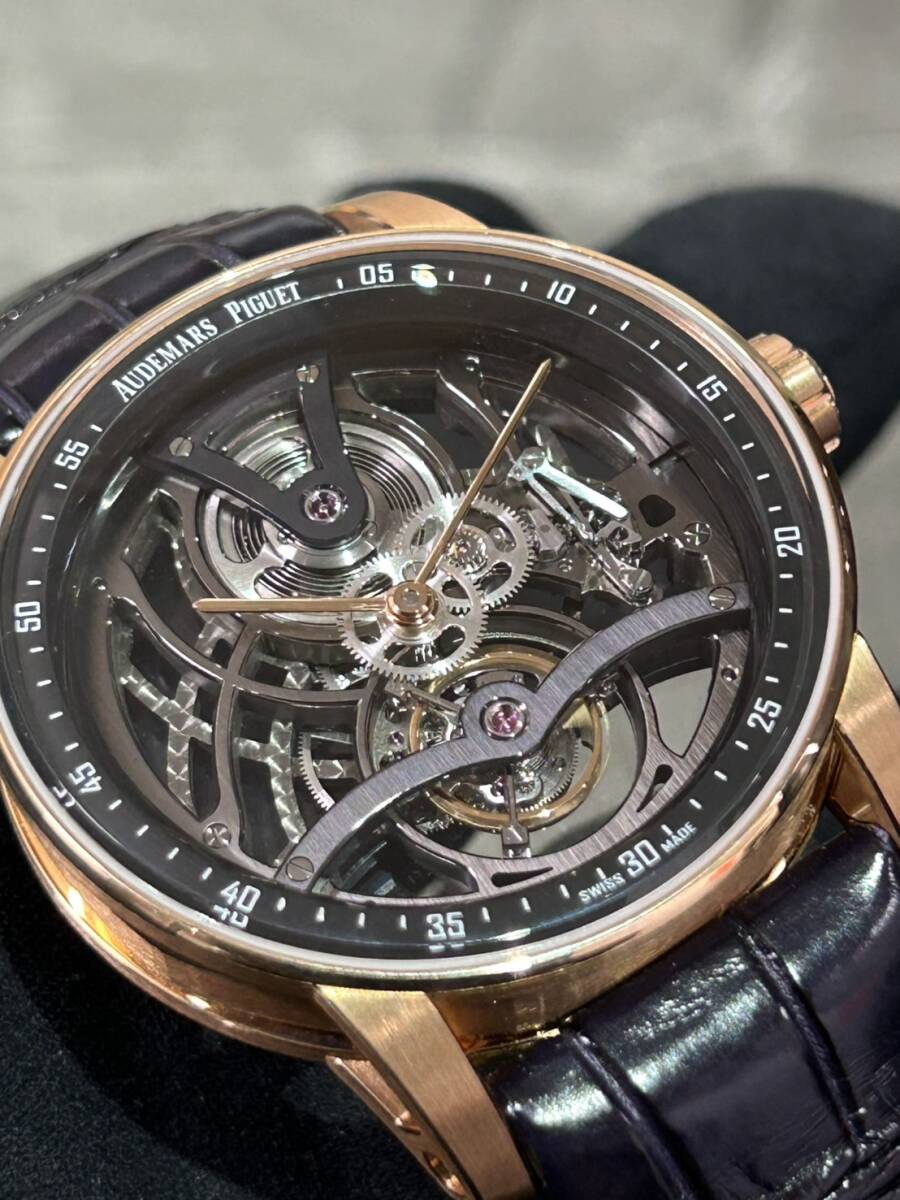 AUDEMARS PIGUET(オーデマピゲ) CODE11.59 トゥールビヨン オープンワーク【2021年9月印】【中古美品】【26600OR.OO.D002CR.01】