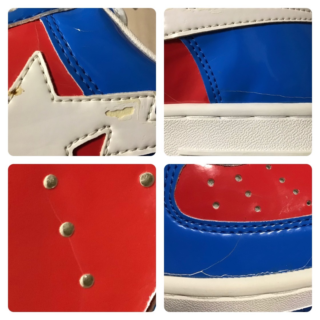 ★未使用品★ 2005年 Marvel BAPESTA スニーカー 26.5cm a bathing ape BAPE STA shoes エイプ ベイプ マーベル ベイプスタ NIGO n55