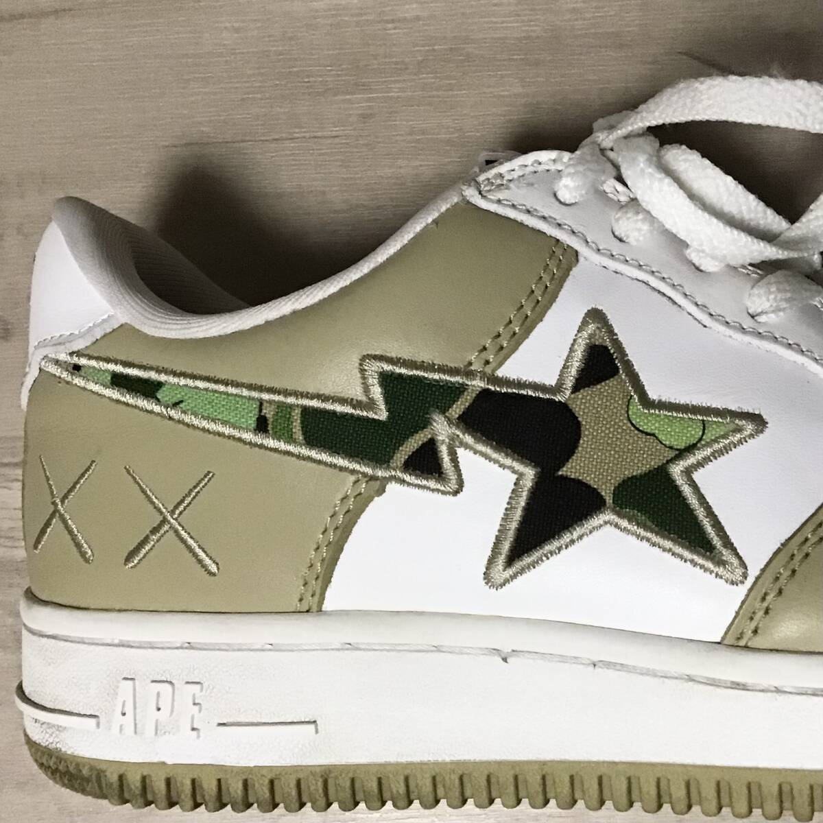 KAWS × BAPE STA スニーカー 26cm a bathing ape bendy ABC camo BAPESTA shoes カウズ エイプ ベイプ ベイプスタ NIGO y38