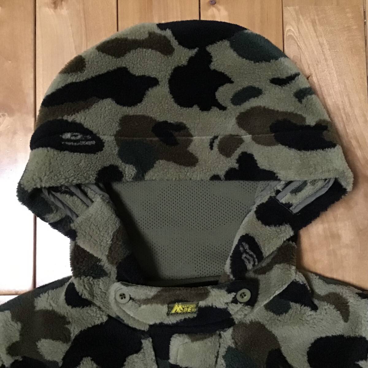 a bathing ape BAPE ダッフルコート メンズMサイズ カモフラ柄 a