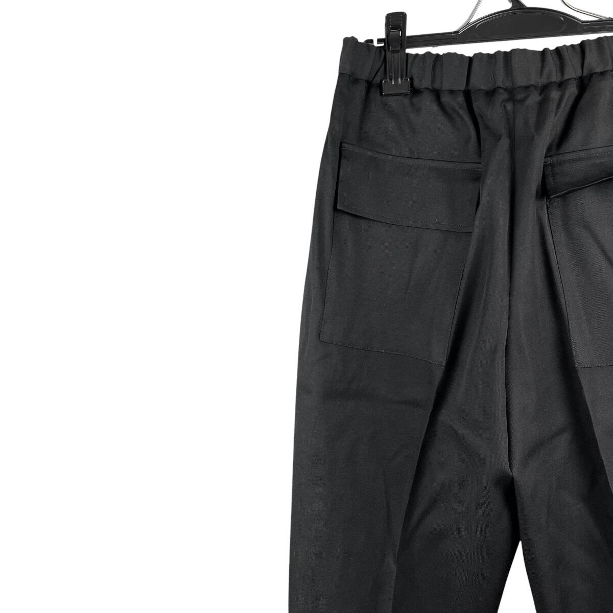 【20%OFF】JIL SANDER(ジルサンダー) Back Pocket Tapered Pants (black)