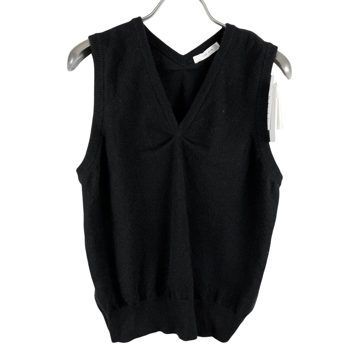 【20%OFF】THE ROW (ザ・ロウ) No Sleeve Knit Tops (black)_画像2