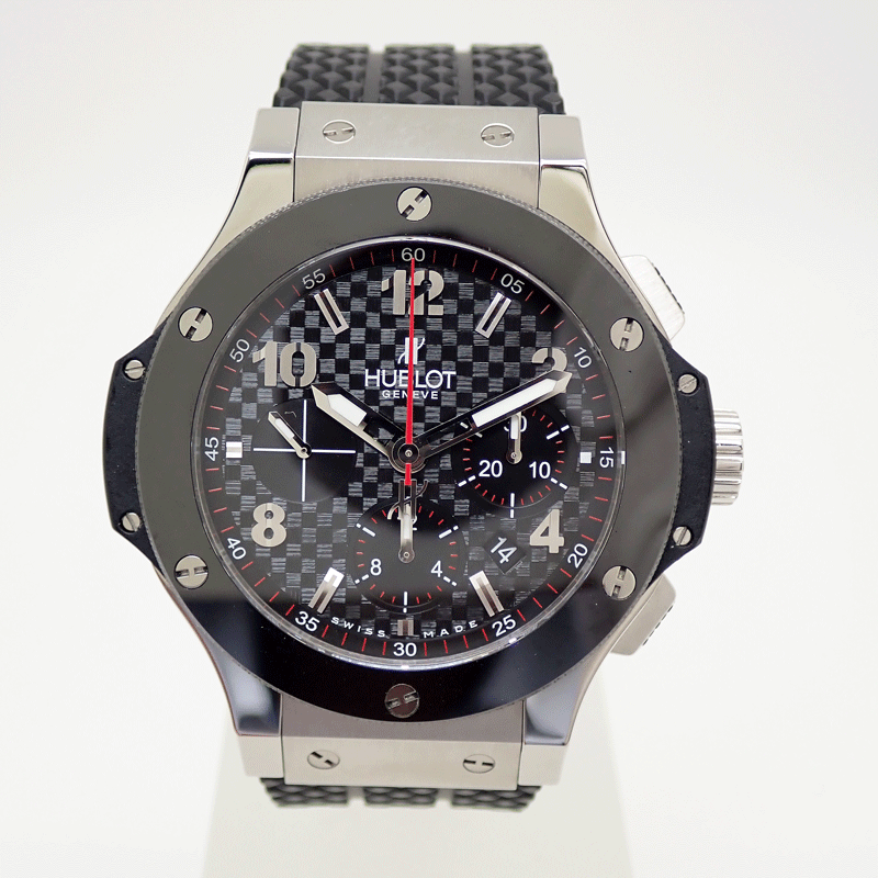 HUBLOT ウブロ ビッグバン ビッグバン スティール セラミック 301.SB.131.RX メンズ【中古美品】ギャランティーカード付 送料無料!!_画像1