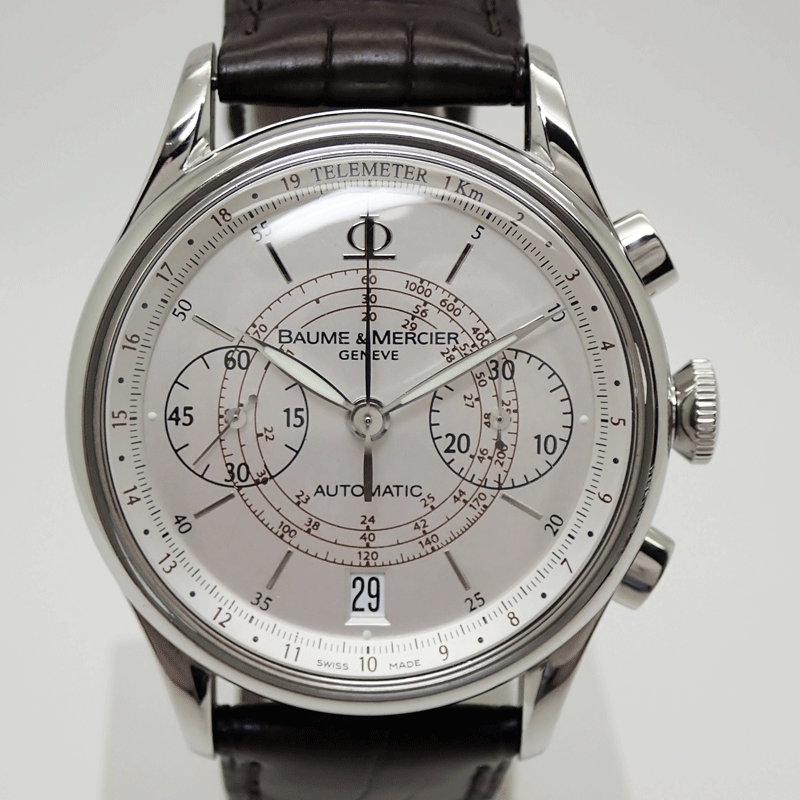 ボーム&メルシエ 175周年 クラシマ エグゼクティブ クロノグラフ Yahoo!オークション - BAUME&MERCIER（ボーム&メルシエ）175周年
