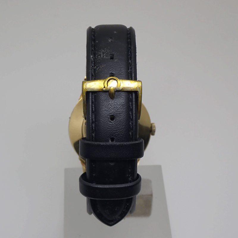 OMEGA Omega CK2910 K18YG Cal.284 механический завод мужской 30 мм kyali балка именная техника Cal.284 кожа частота неоригинальный товар хвост таблеток GP( оригинальный ) наручные часы бесплатная доставка!!