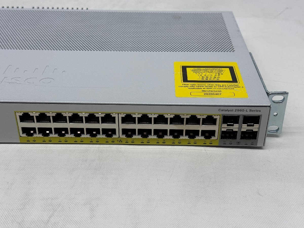 *Cisco Catalyst 2960-L Series*WS-C2960L-24PS-LL* первый период . settled *1210-I