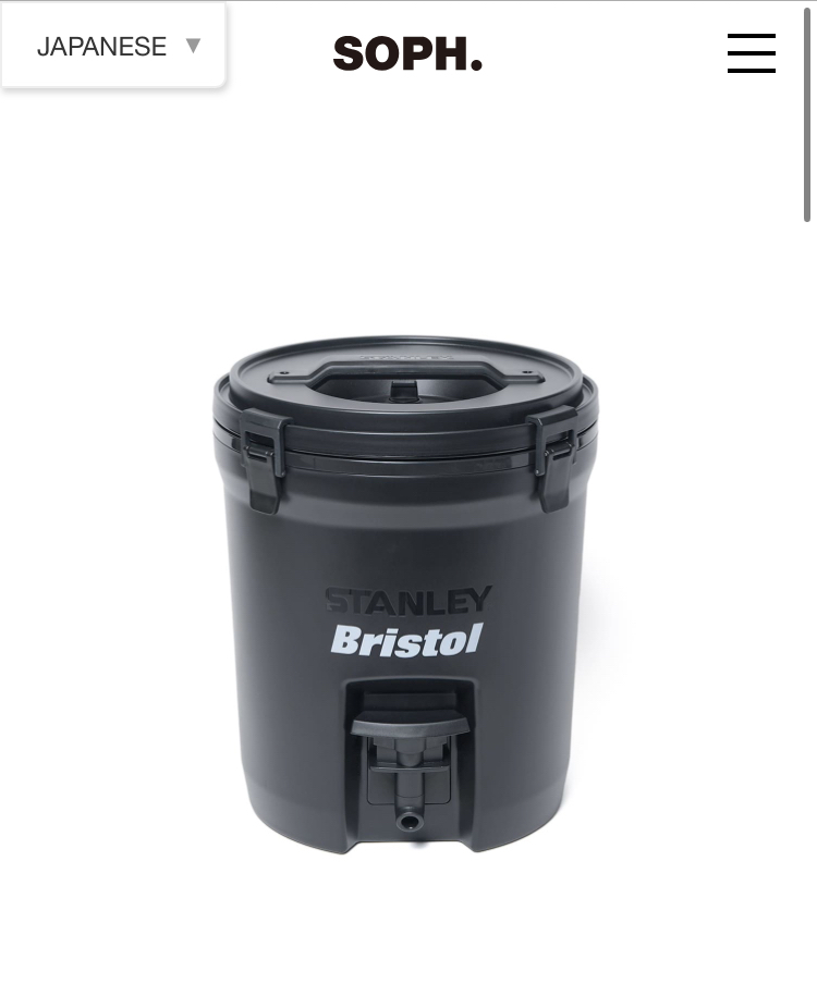 【新品正規】7.5L / 23ss F.C.Real Bristol STANLEY WATER JUG スタンレー ウォータージャグ / FCRB F.C.R.B. soph sophnet ブリストル