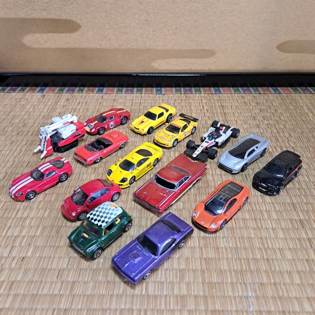 ミニカー　まとめ　１５台