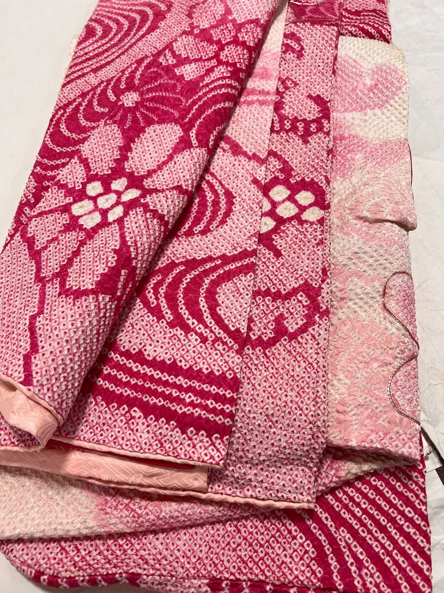 振袖 総絞り 着物 銀駒 晴着 花華 絢爛 正絹 祝 逸品