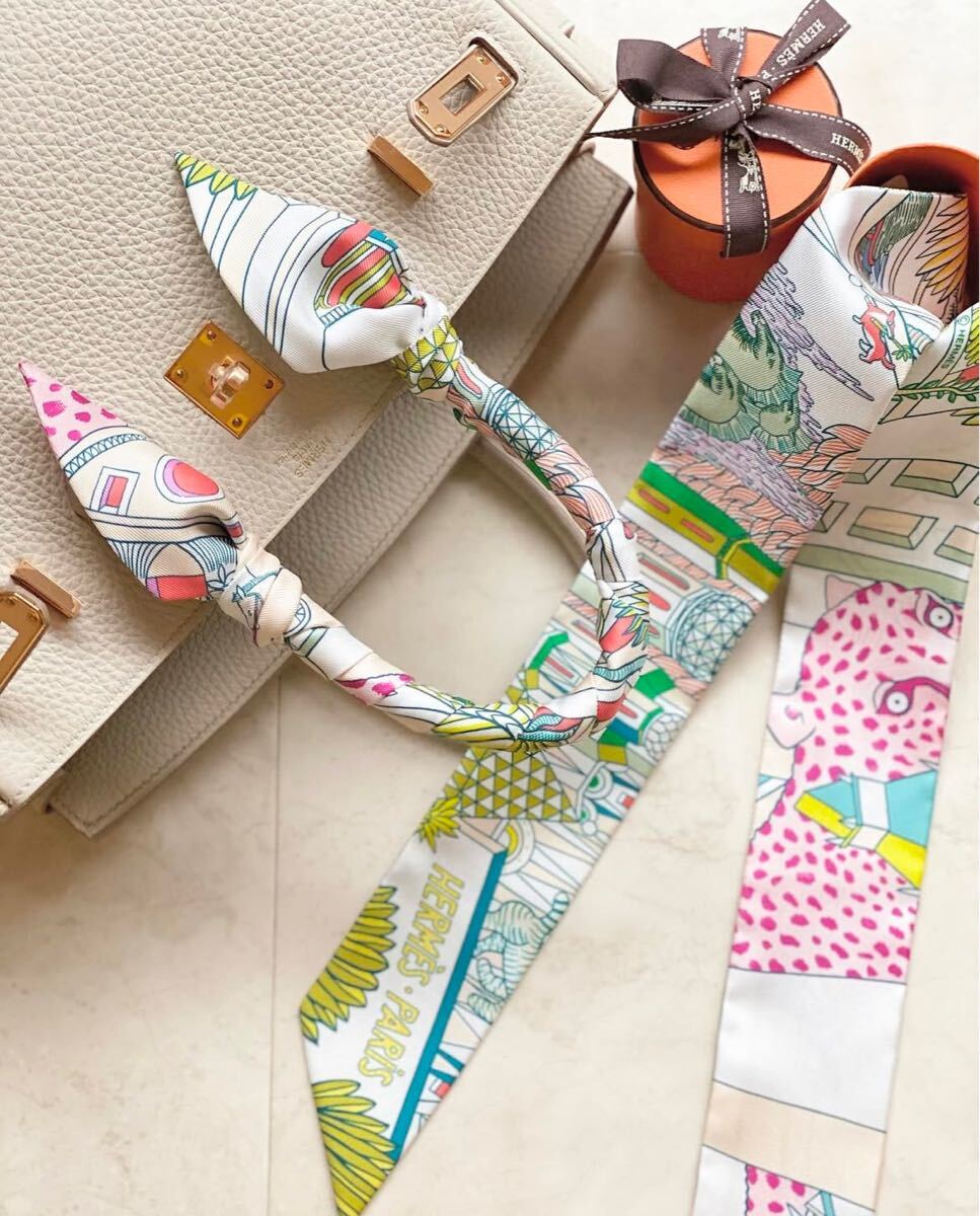 HERMES エルメス ツイリー アニマポリス 2019秋冬 バーキン HERMES エルメス ツイリー アニマポリス 2019秋冬 バーキン