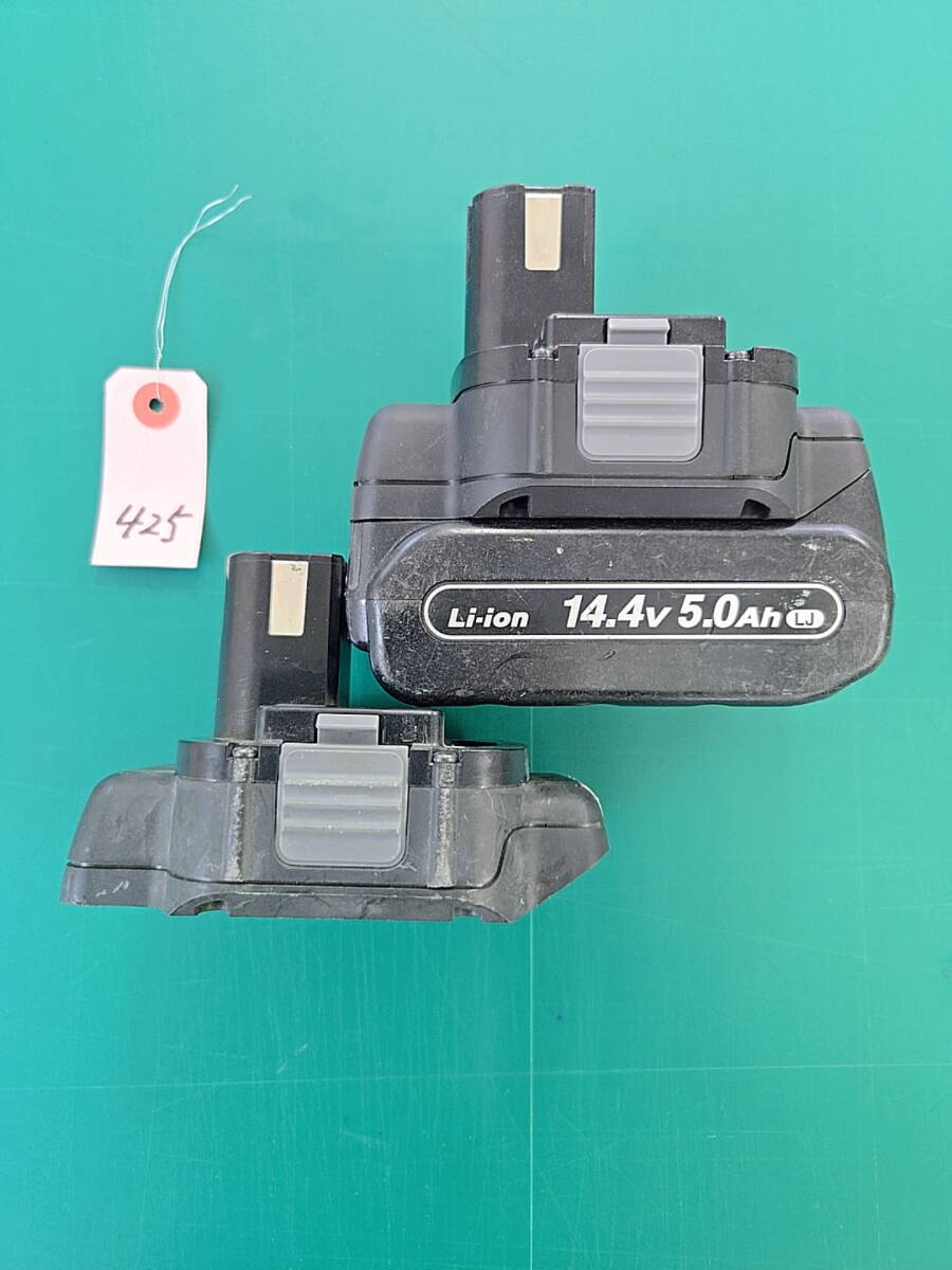 ◇【計3点セット】パナソニック Panasonic EZ9740 14.4V→12V変換アダプター×2個 バッテリー×1個 充電池●5