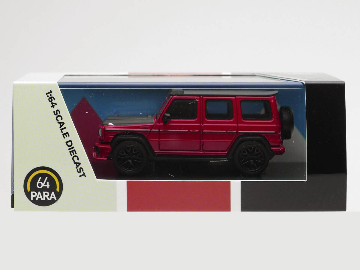 1/64 PARAGON メルセデスAMG G63 Liberty Walk [W463] 赤/黒 LHD PARA64 PA-55162_画像1
