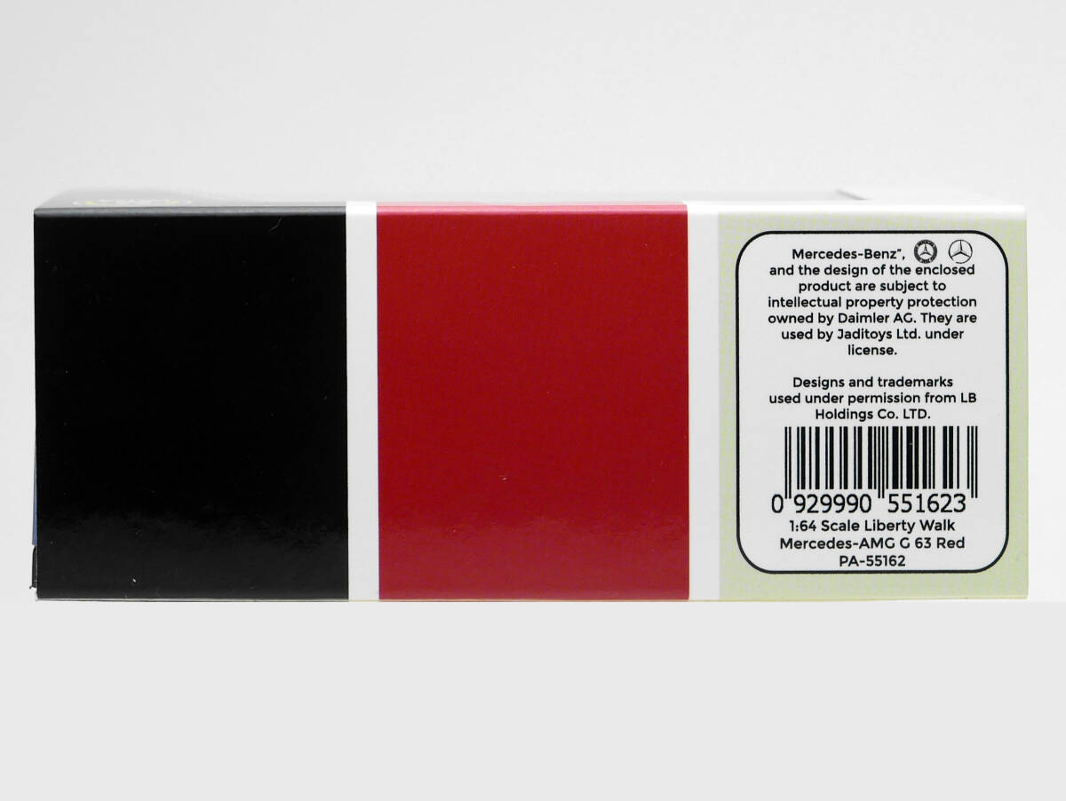1/64 PARAGON メルセデスAMG G63 Liberty Walk [W463] 赤/黒 LHD PARA64 PA-55162_画像8