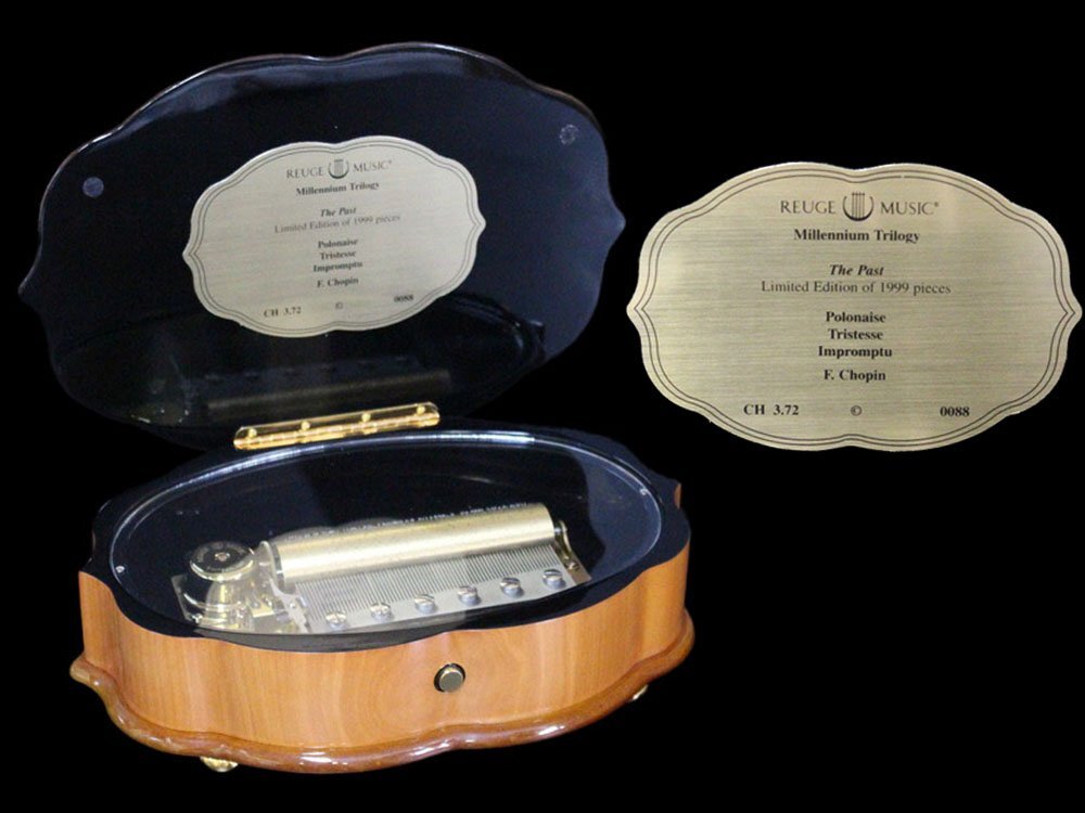 江】REUGE MUSIC リュージュミュージック オルゴール 1999個限定 江】REUGE MUSIC リュージュミュージック オルゴール 1999個限定