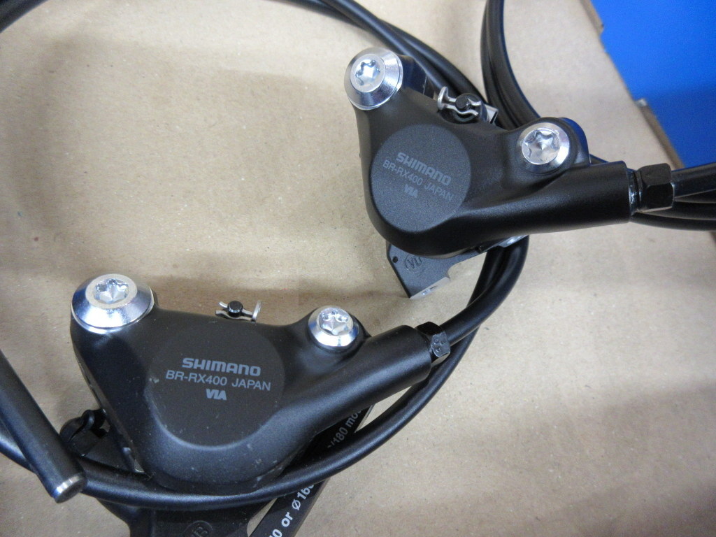 Shimano GRX ST-RX610/BR-RX400 油圧式ブレーキ/STIレバー1x12S Shimano GRX ST-RX610/BR-RX400 油圧式ブレーキ/STIレバー1x12S