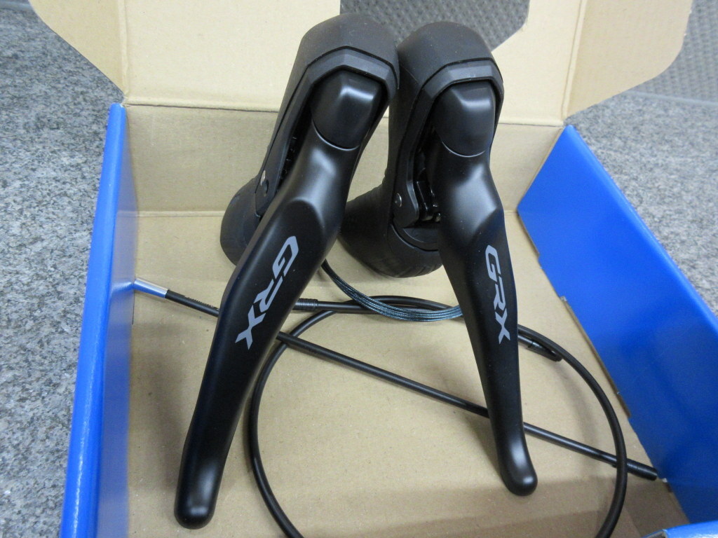 Shimano GRX ST-RX610/BR-RX400 油圧式ブレーキ/STIレバー1x12S Shimano GRX ST-RX610/BR-RX400 油圧式ブレーキ/STIレバー1x12S
