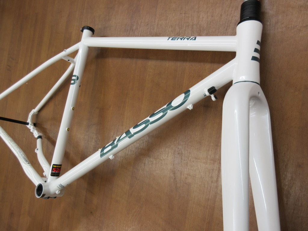 2024 BASSO TERRA 510サイズ・レイノルズ520 700C・グラベル クロモリフレーム/カーボンフォーク 未走行品