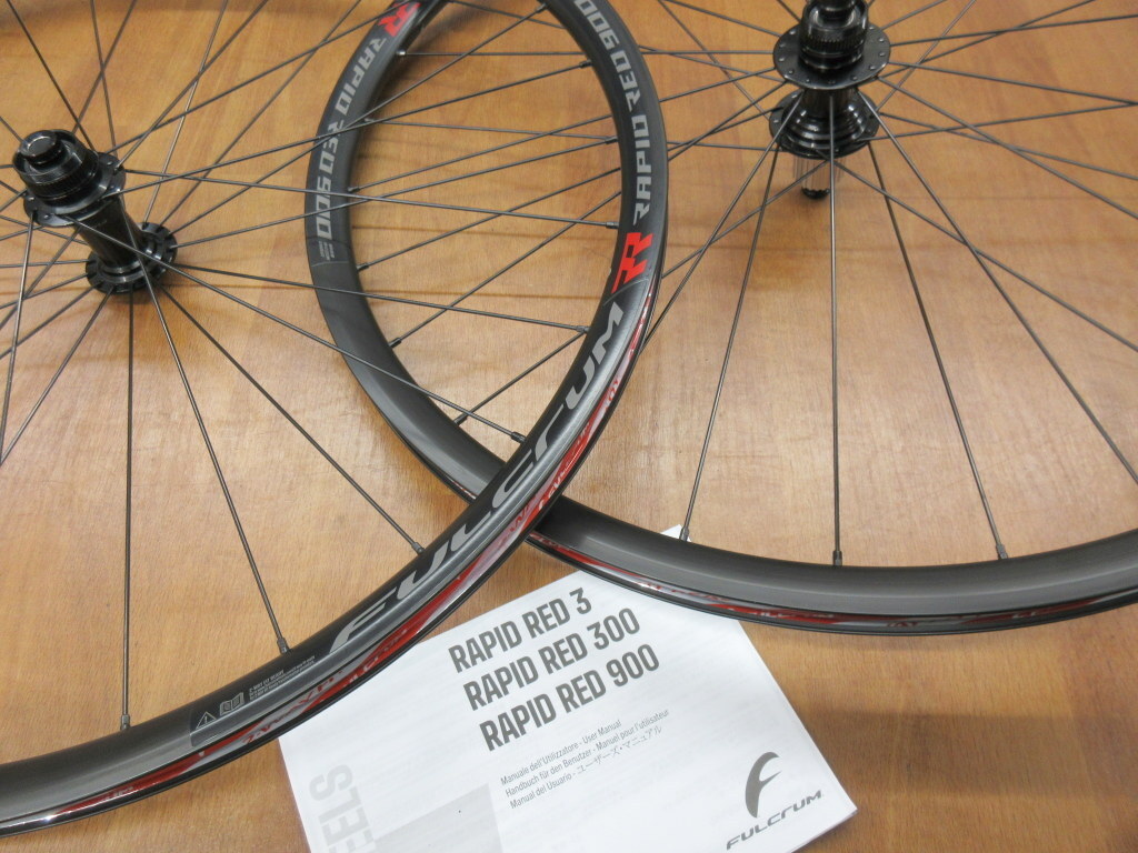 新車取り外し品】 フルクラム RAPID RED900 700C・ディスク 新車取り外し品】 フルクラム RAPID RED900 700C・ディスク