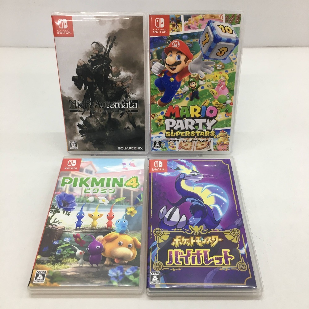 05w08230☆1円~ 【Nintendo Switch】スイッチソフト 4本「ニーア 05w08230☆1円~ 【Nintendo Switch】スイッチソフト 4本「ニーア