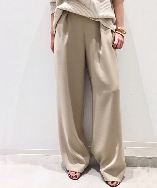 ▼新品未使用 3万2000円+tax col pierrot ワイドタックパンツ 36 タグ付き