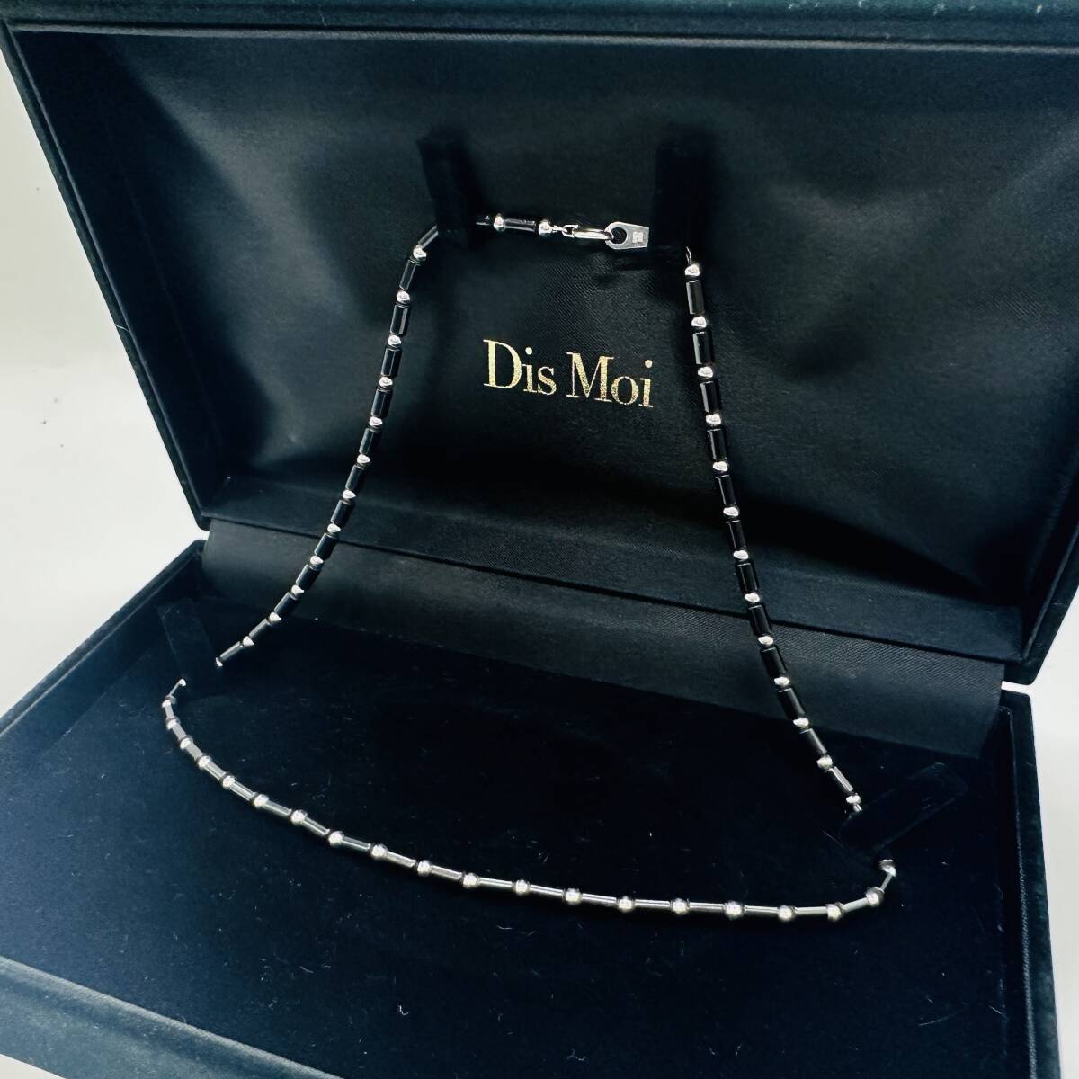 Dis Moi ディモア ネックレス K18WG 刻印あり 定価約30万円 総 Dis Moi ディモア ネックレス K18WG 刻印あり 定価約30万円 総