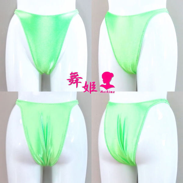 (276X4L-F34) 超ハイレグリオバック (サテンワカクサ)