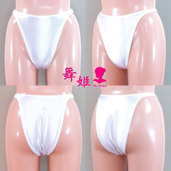 (276Maa-F11) 超ハイレグリオバック (サテンホワイト)