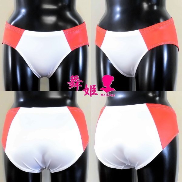 (486X3L-T21) レーシングブルマ (艶光沢レッド)