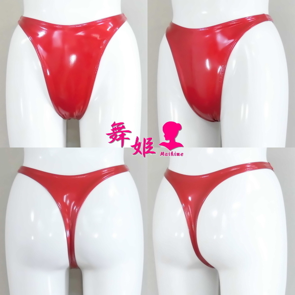 (196XXL-G21) 超ハイレグTバック (グロスレッド)