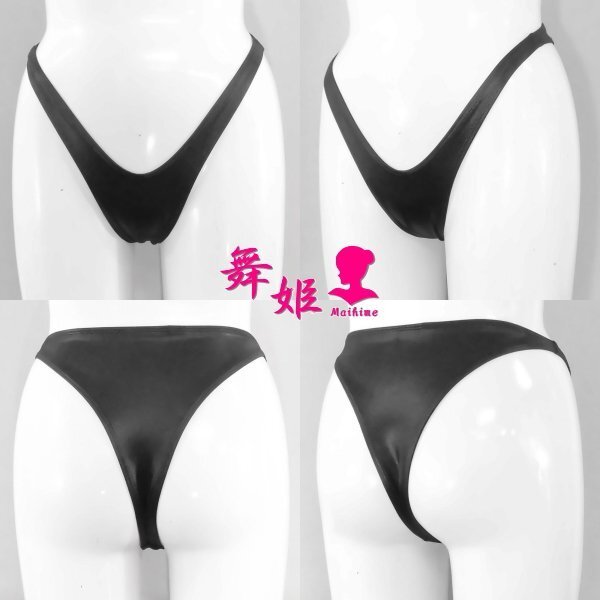 (169X3L-T01) スリービーショーツ (艶光沢ブラック)
