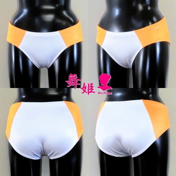 (486X3L-T81) レーシングブルマ (艶光沢オレンジ)
