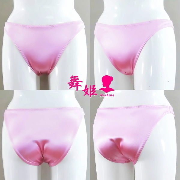 (283XLa-F92) ハイレグスリークォータ (サテン薄ピンク)