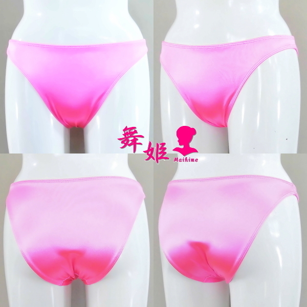 (283X3L-F91) ハイレグスリークォータ (サテンピンク)