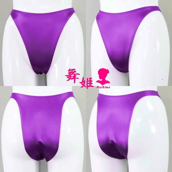 (282XLa-T61) 超ハイレグナローバック (艶光沢パープル)