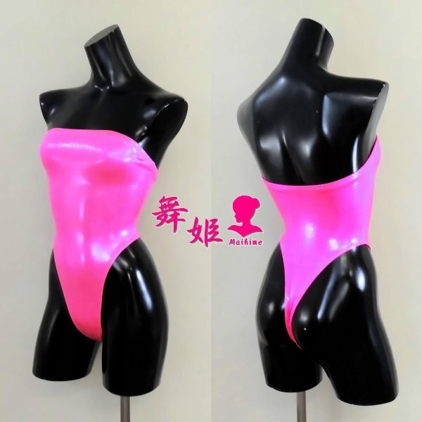 (491XXL-Z91) チューブトップ型超々ハイレグT (ミスティピンク)