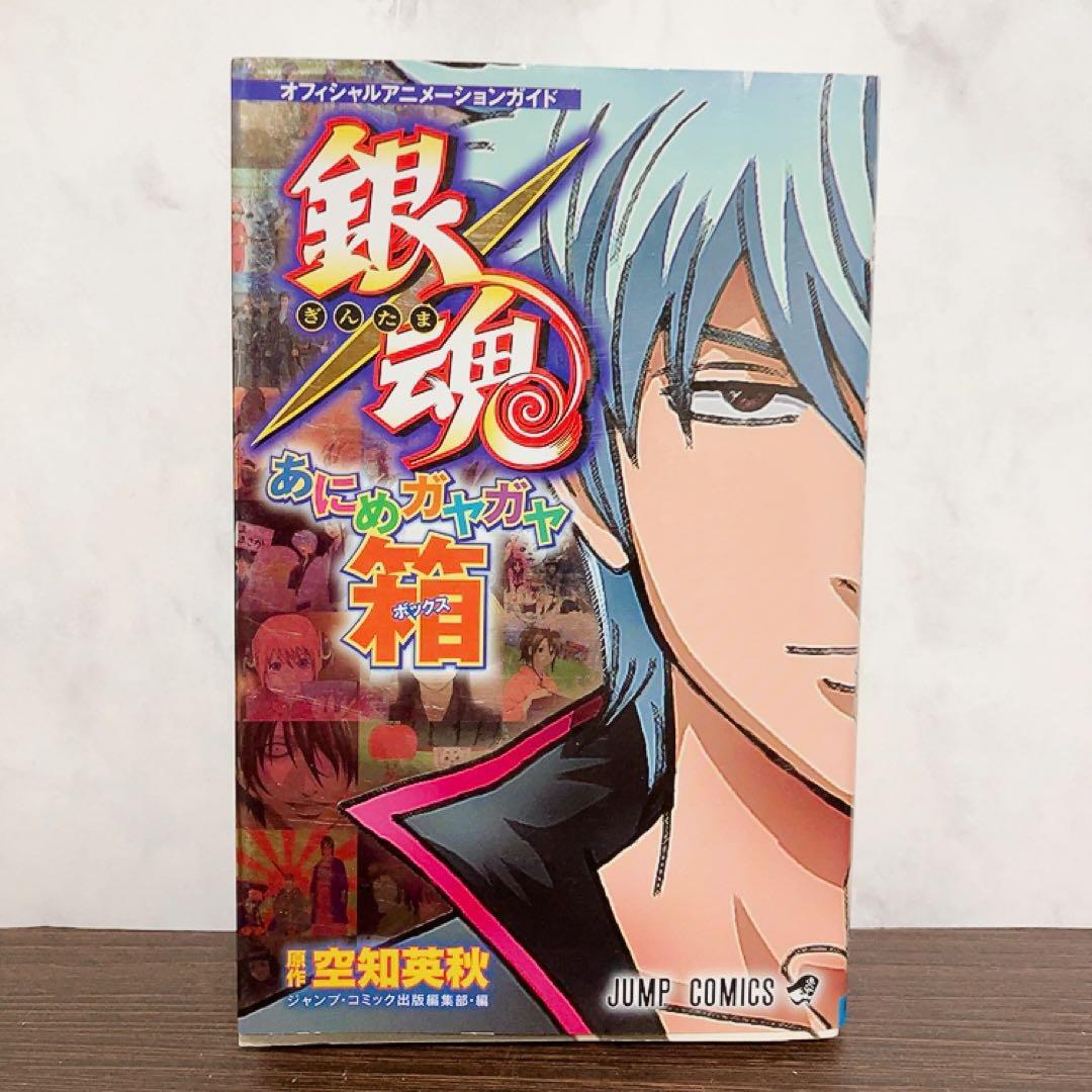 オフィシャルアニメーションガイド 銀魂あにめガヤガヤ箱　初版　巻末特典　長谷川泰三　集英社入館証、無効にされた入館証付き