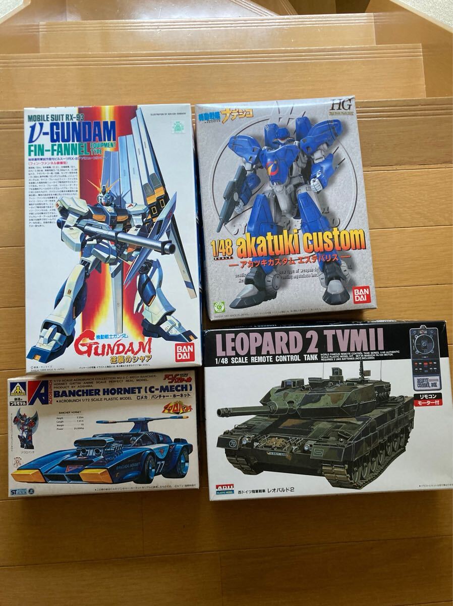 各種古いプラモデル　キャラクター物他（バンダイ、アオシマ 、アリイ）未組み立て品