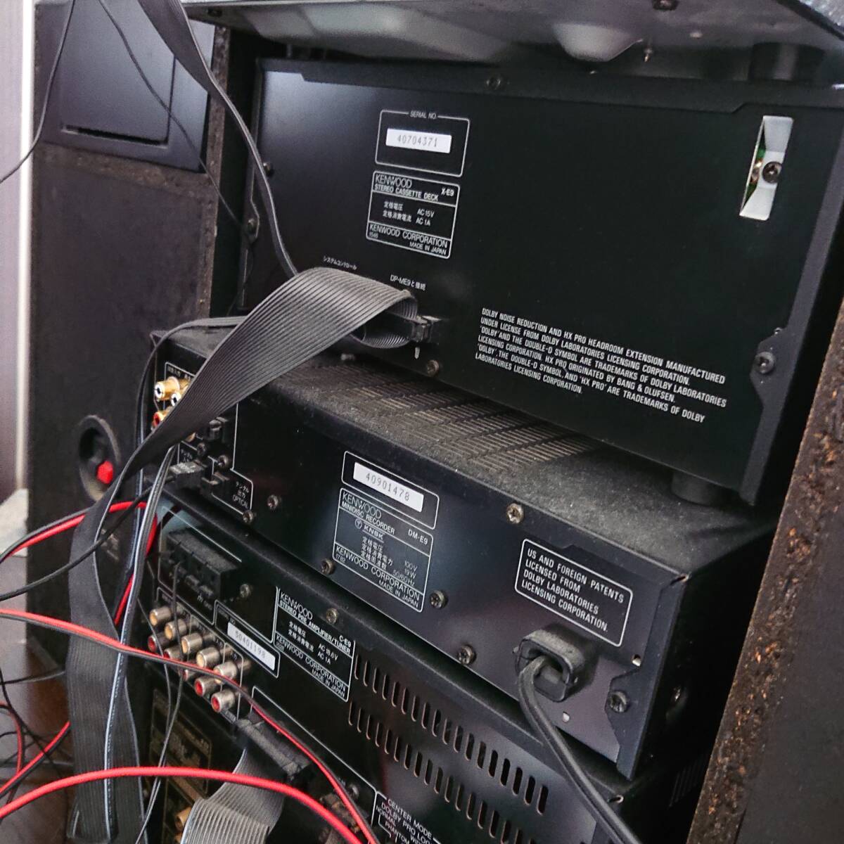 KENWOOD アローラ ALLORA XJ5M 動作確認済み(システムコンポ KENWOOD アローラ ALLORA XJ5M 動作確認済み(システムコンポ