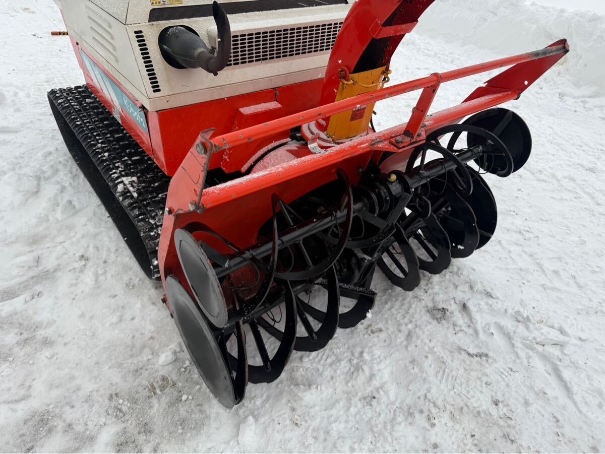 北海道発】クボタ KSR400 40馬力ディーゼル大型除雪機 軽整備済 北海道発】クボタ KSR400 40馬力ディーゼル大型除雪機 軽整備済