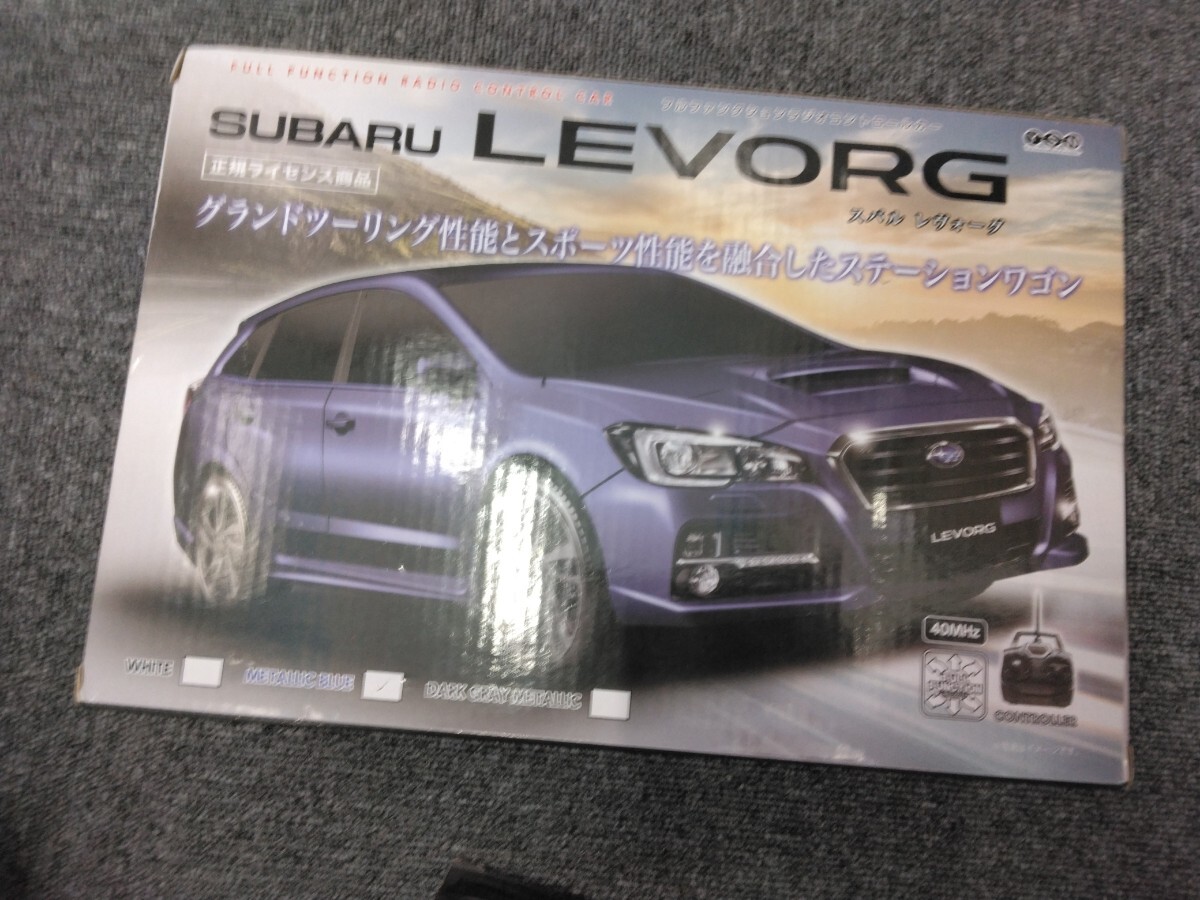 動作未確認 スバル レヴォーグ vm4 初代 メタリックブルー SUBARU LEVORG 青 ステーションワゴン R/Cカー ラジコン グッズ ミニカー グッズ
