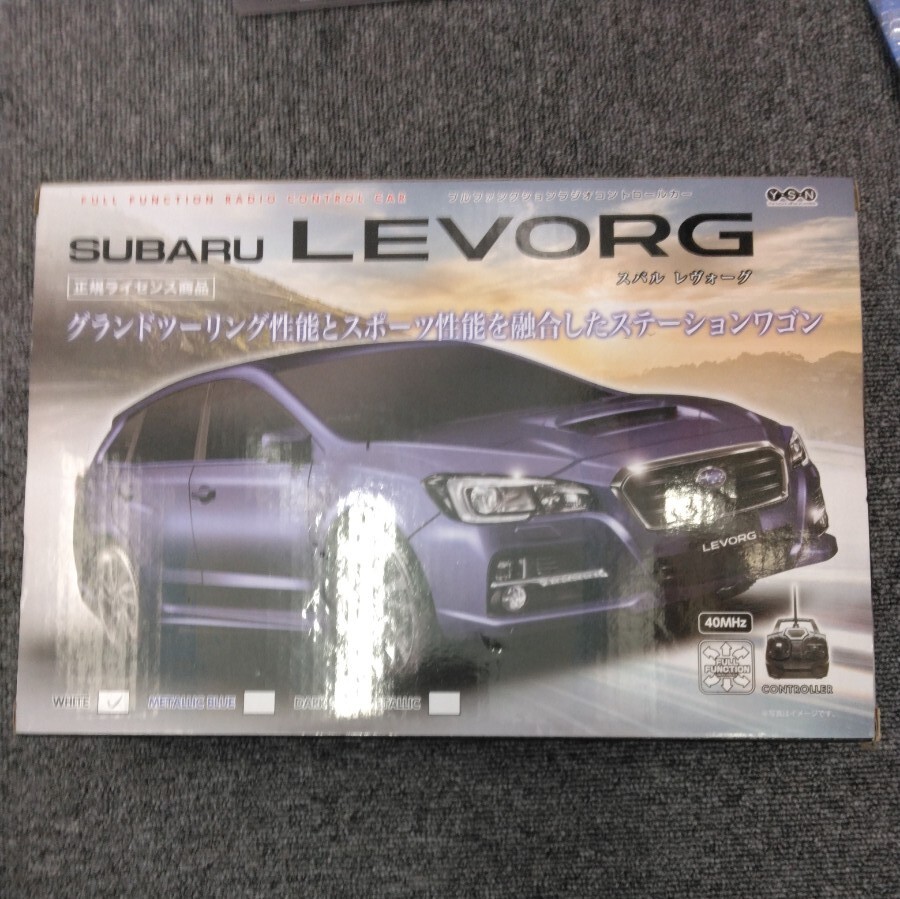 動作未確認 スバル レヴォーグ vm4 初代 ホワイト SUBARU LEVORG 白 ステーションワゴン R/Cカー ラジコン グッズ ミニカー グッズ
