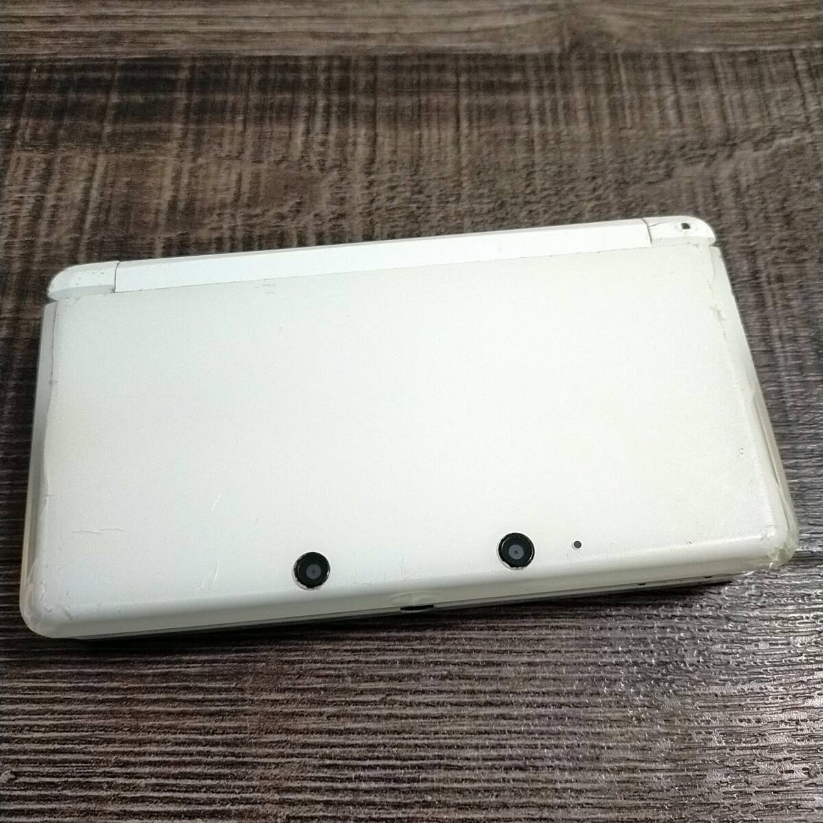 3ds 本体 アイスホワイト 白 NINTENDO 3DS 中古 任天堂 送料無料 【ジャンク】 01161