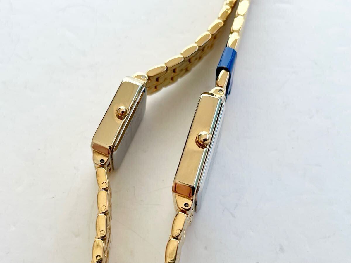 Couple Wristwatch Yukiko Kimijima YK-328P Fine 999.9 Filled Platinum  Rhinestone