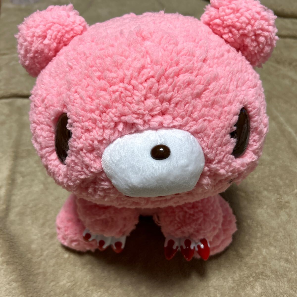 グルーミー　ぐるーみー　グルーミーぬいぐるみ　かわいいぬいぐるみ　ぬいぐるみ　もこもこくま　新品タグ付き　くまぬいぐるみ　凶暴くま