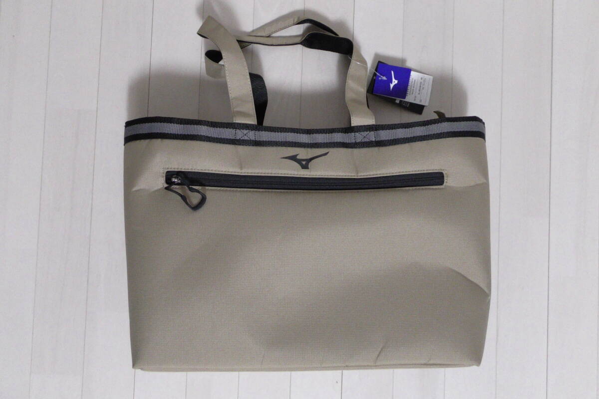 新品 送料無料 ミズノ ゴルフ 軽量 トートバッグ ベージュ 25L MIZUNO GOLF