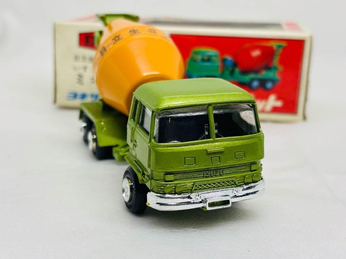 ダイヤペット当時物No.D-4いすゞミキサー車(日立生コン)1970 ダイヤペット当時物No.D-4いすゞミキサー車(日立生コン)1970