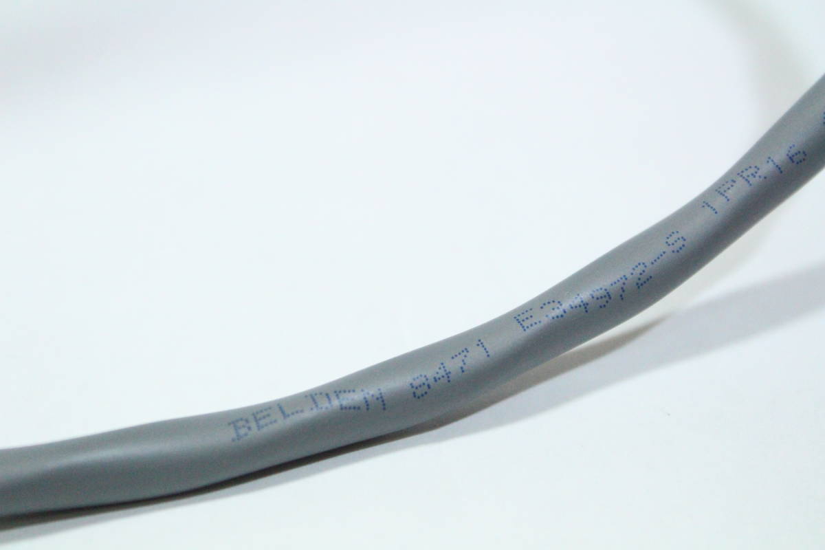 BELDEN 8471 【スピーカーケーブル　3m スピコン-TSフォン 】 送料無料　ベルデン　アンプ　ギター　ベース